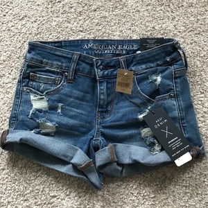 American Eagle “Super Shortie” Shorts